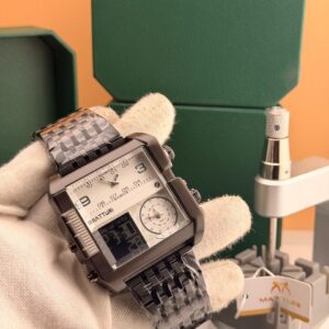 Black Watch with White Dial