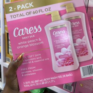 Caress White Peach & Orange Blossom Body Wash